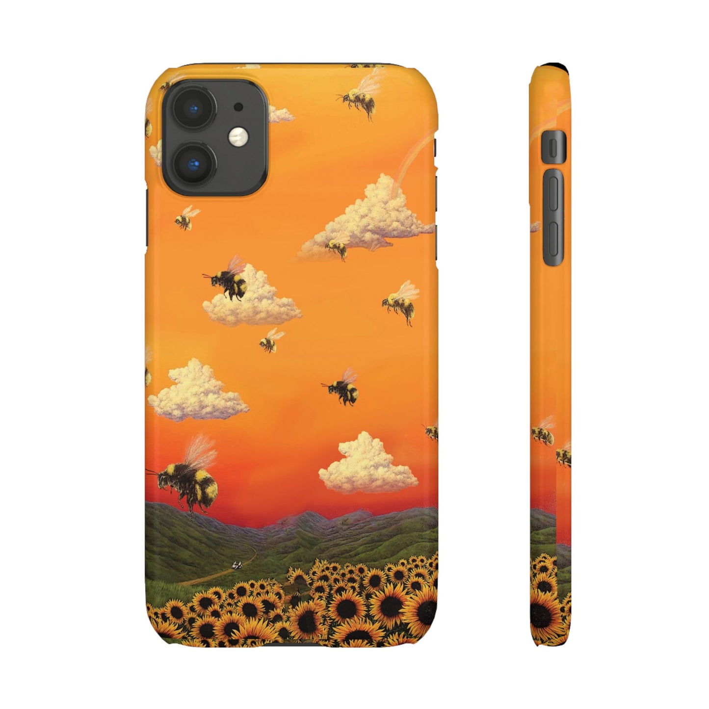 BEES IN THE SKY PHONE CASE DESIGN