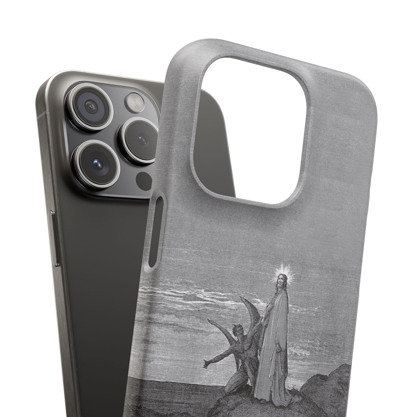 Original Temptation Of Christ Phone Case