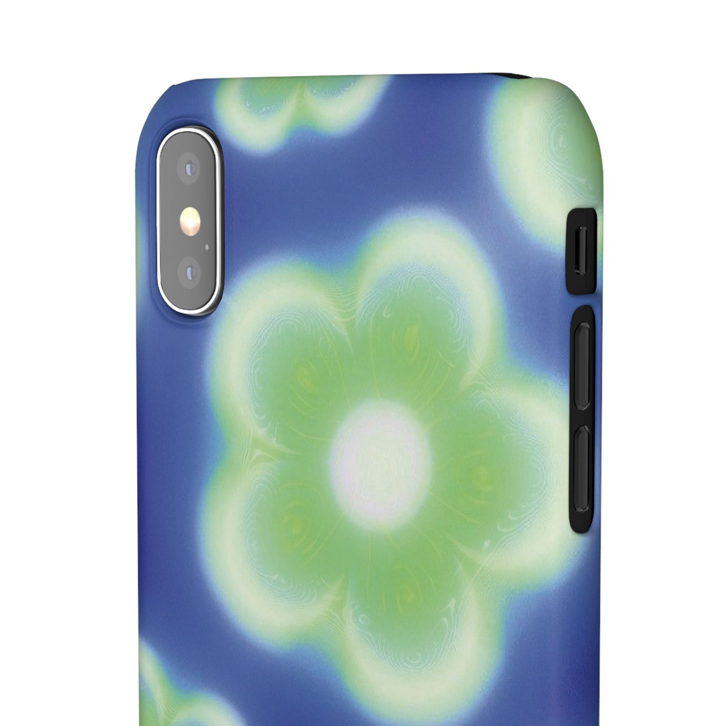 NEON FLOWER PHONE CASE