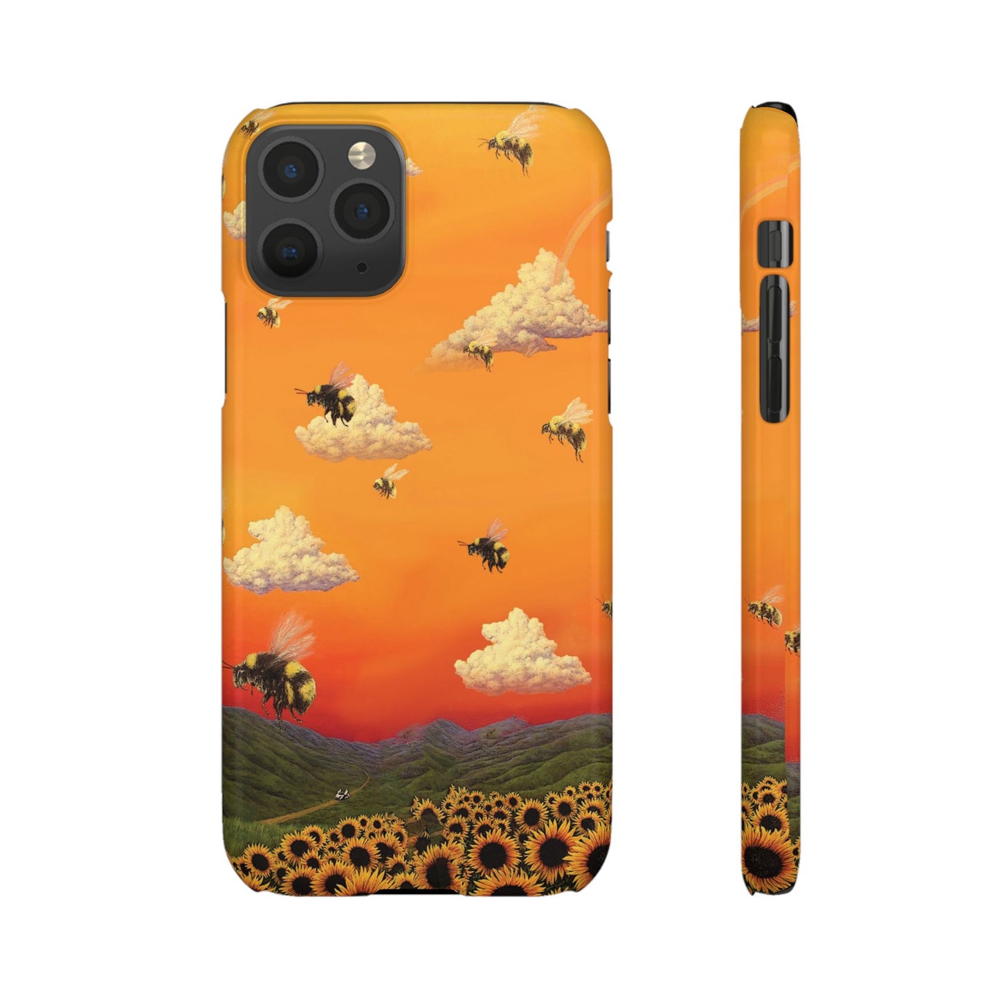 BEES IN THE SKY PHONE CASE DESIGN