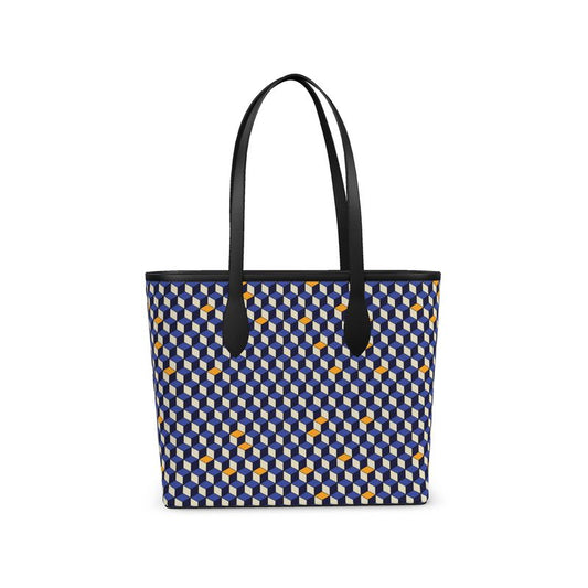 Harmonic Prisms Leather City Shopper