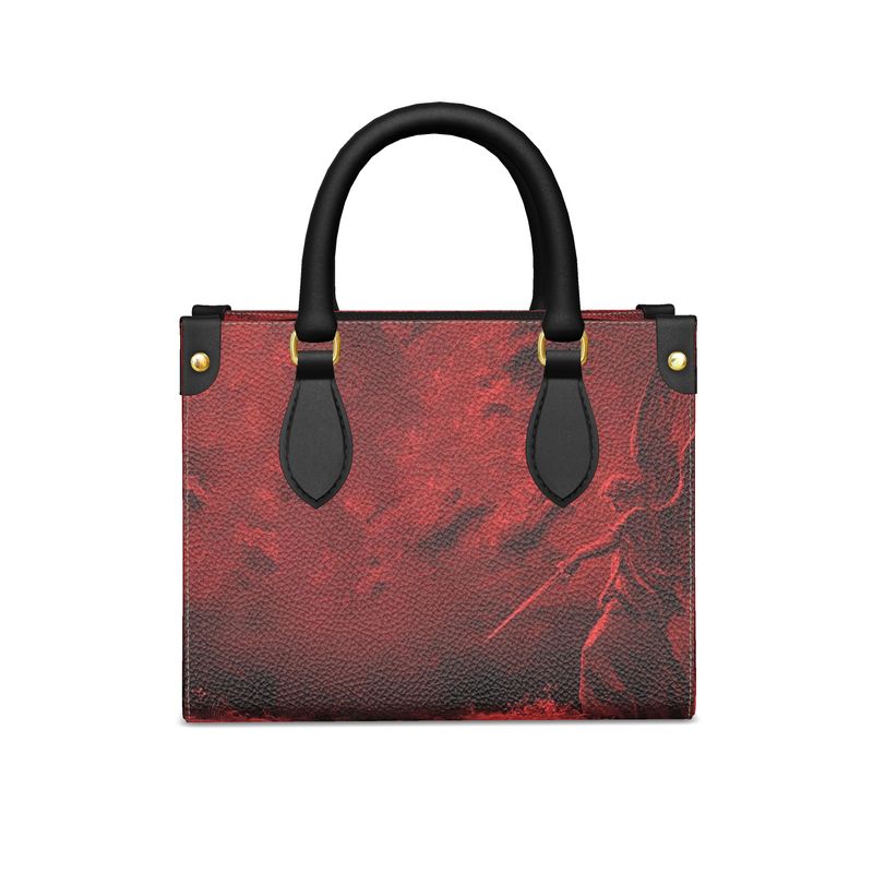 The Guardian's Flame Crimson Angel Handbag