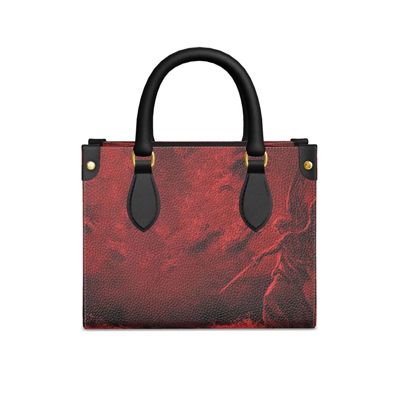 The Guardian's Flame Crimson Angel Handbag