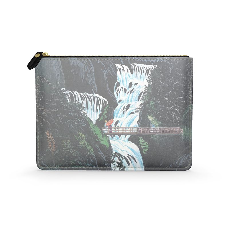 The Elemental Companion Shiragumo Waterfall Clutch