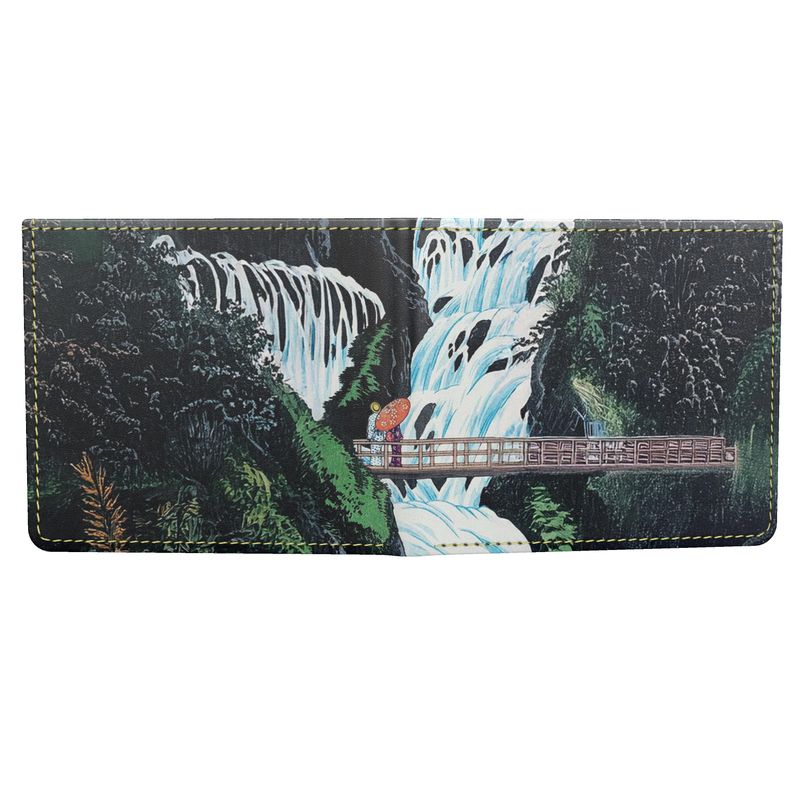 The Flow of Stillness Shiragumo Waterfall Wallet