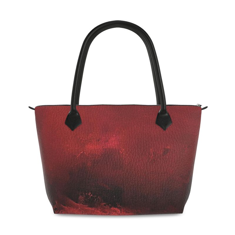 The Guardian's Flame Crimson Angel Zip Top Handbag