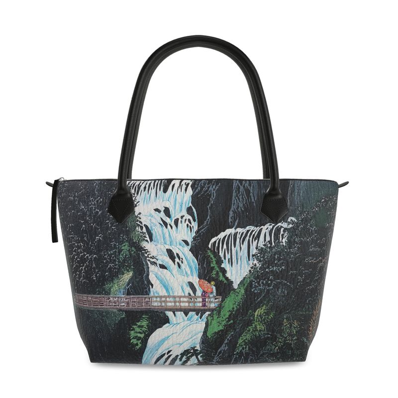 The Bridge of Serenity Zip Top Handbag