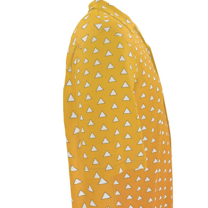 Golden Triangle Geometric Print