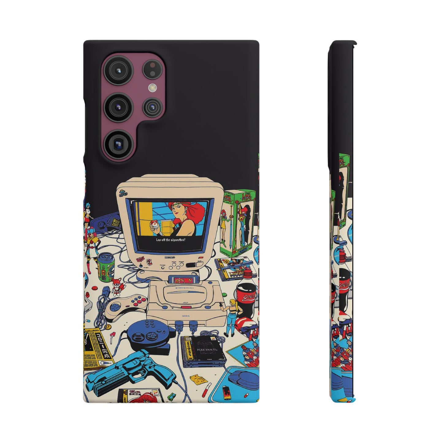 Sega Consoles Illustrated Case Design