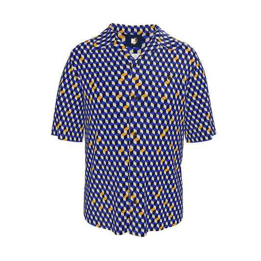 The Cude Of Wisdom Mens Silk Shirt