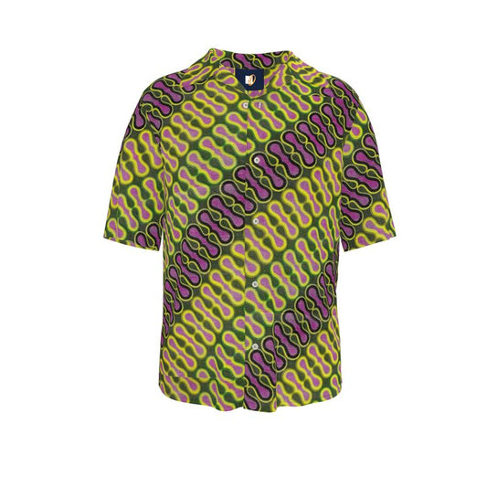 Neon Loop Botanica Silk Shirt