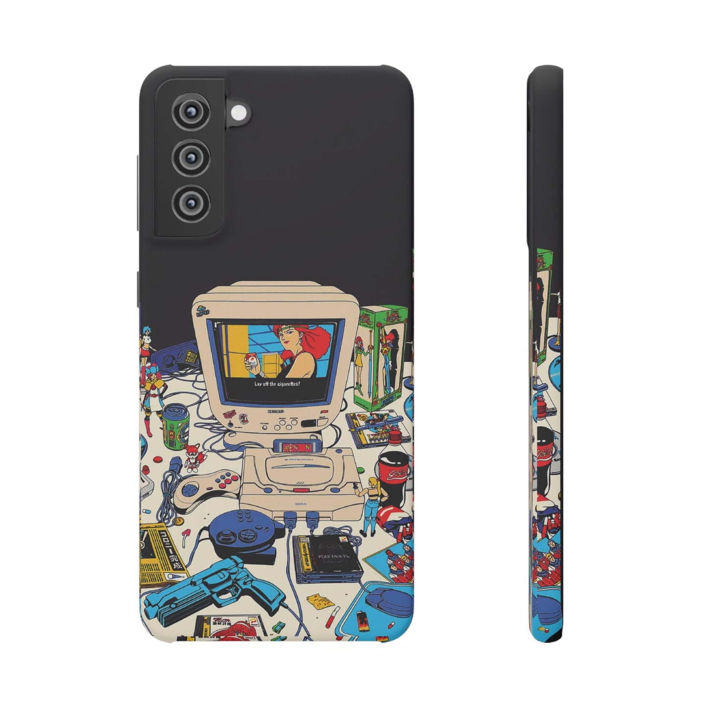 Sega Consoles Illustrated Case Design