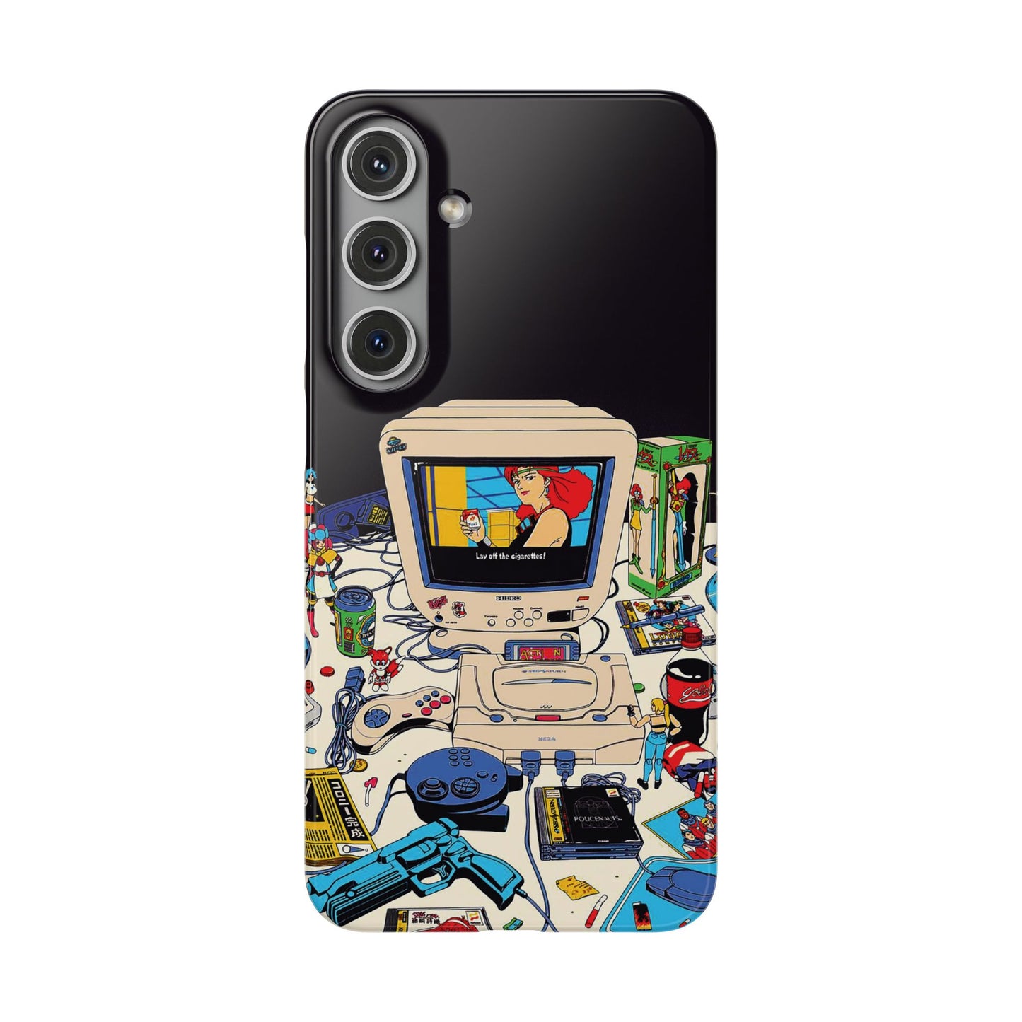 Sega Consoles Illustrated Case Design