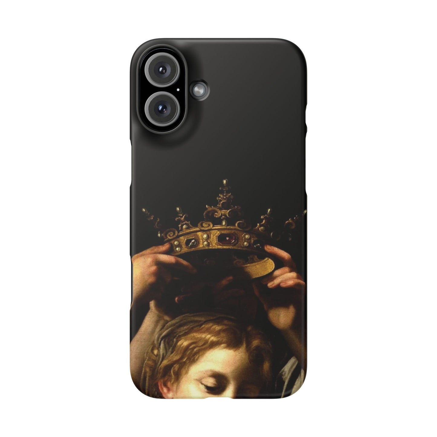 Crown by Bartolomeo Cavarozzi 1620 iPhone Case Renaissance Queen Aesthetic