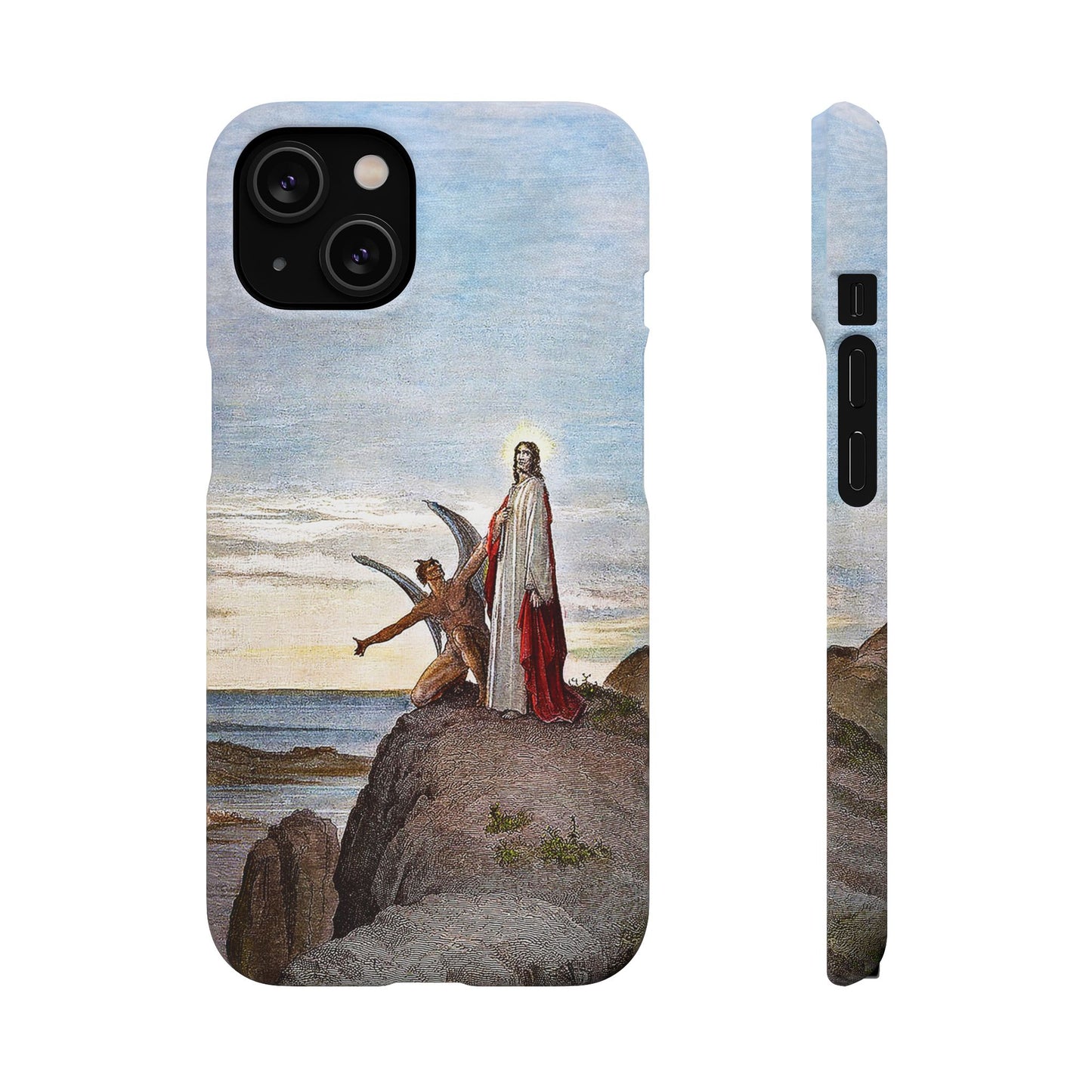 Temptation Of Christ Phone Case