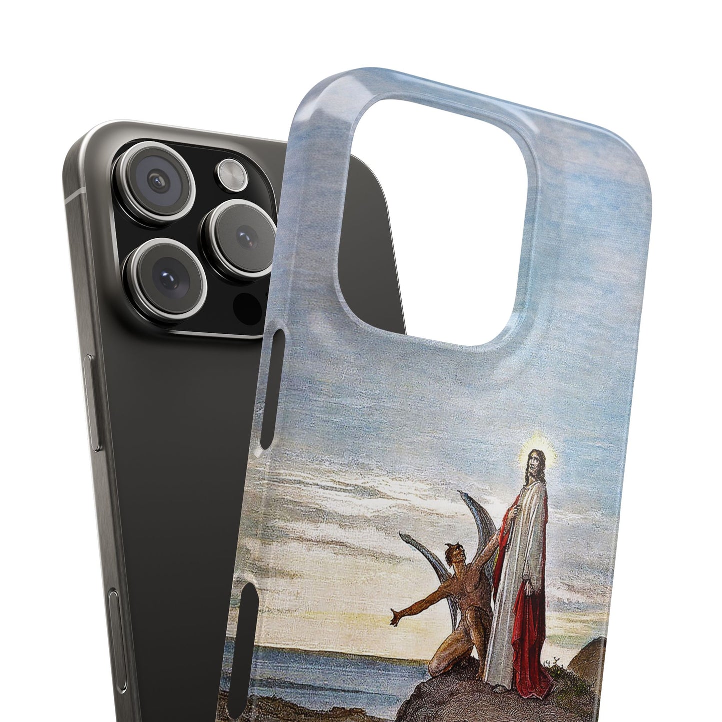 Temptation Of Christ Phone Case