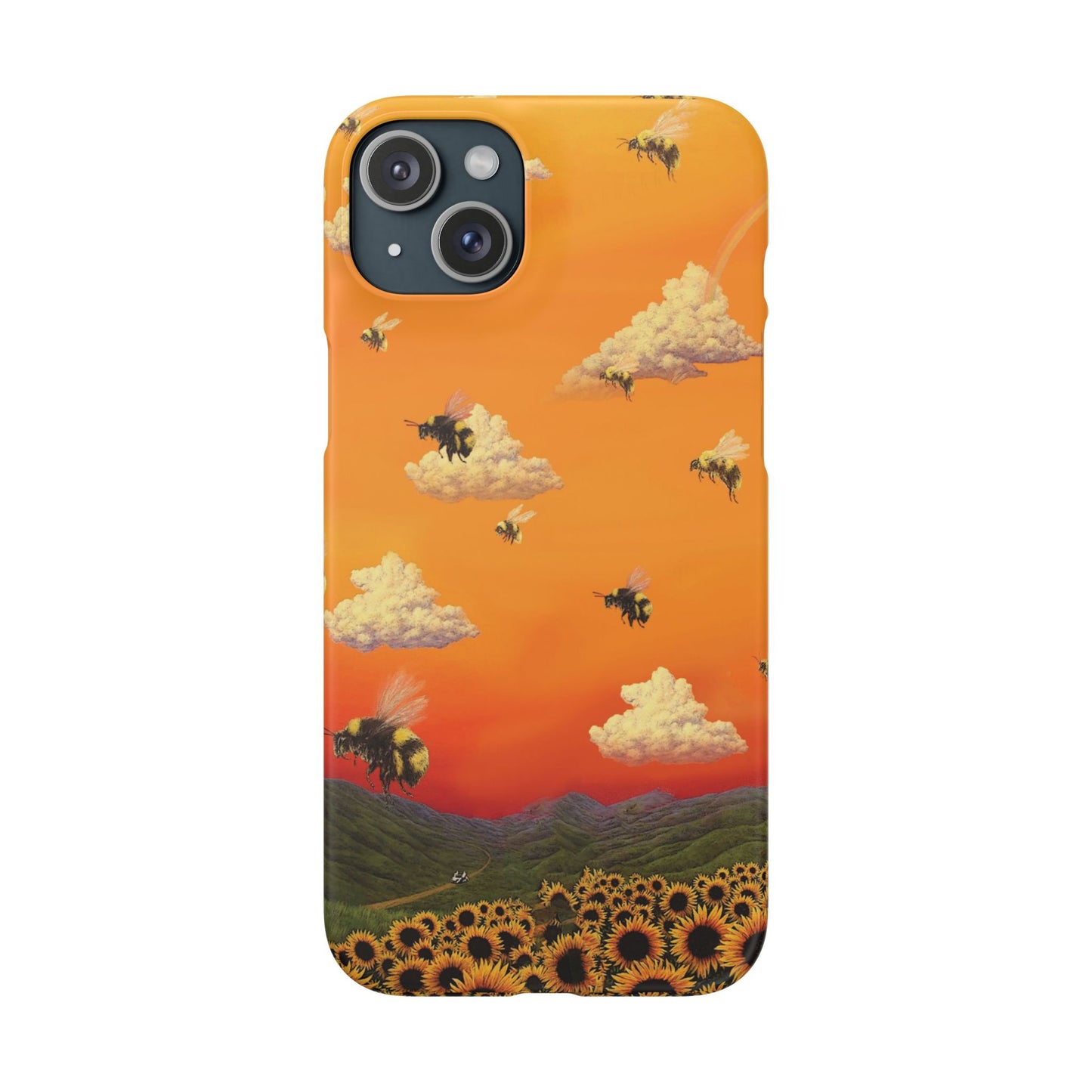 BEES IN THE SKY PHONE CASE DESIGN