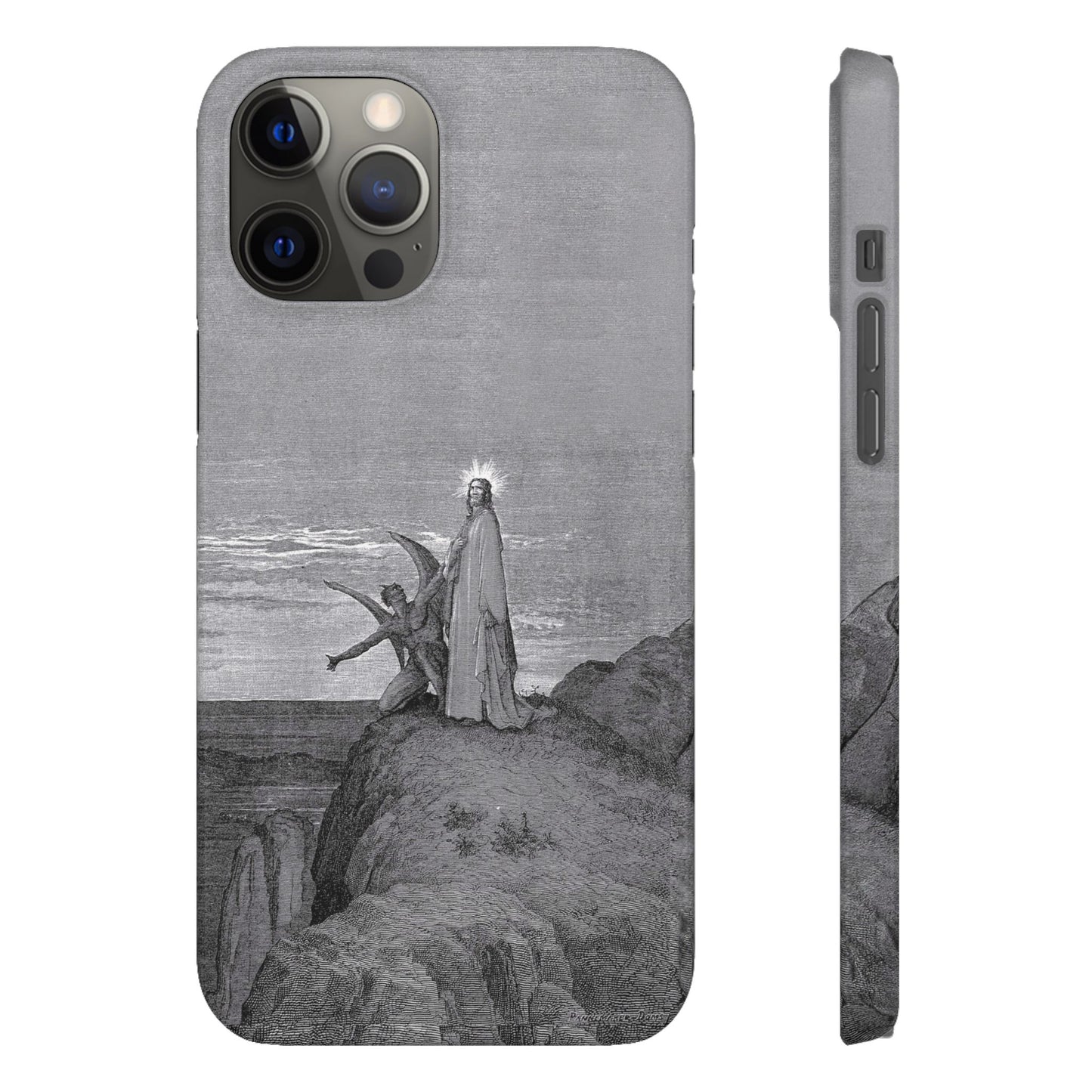 Original Temptation Of Christ Phone Case