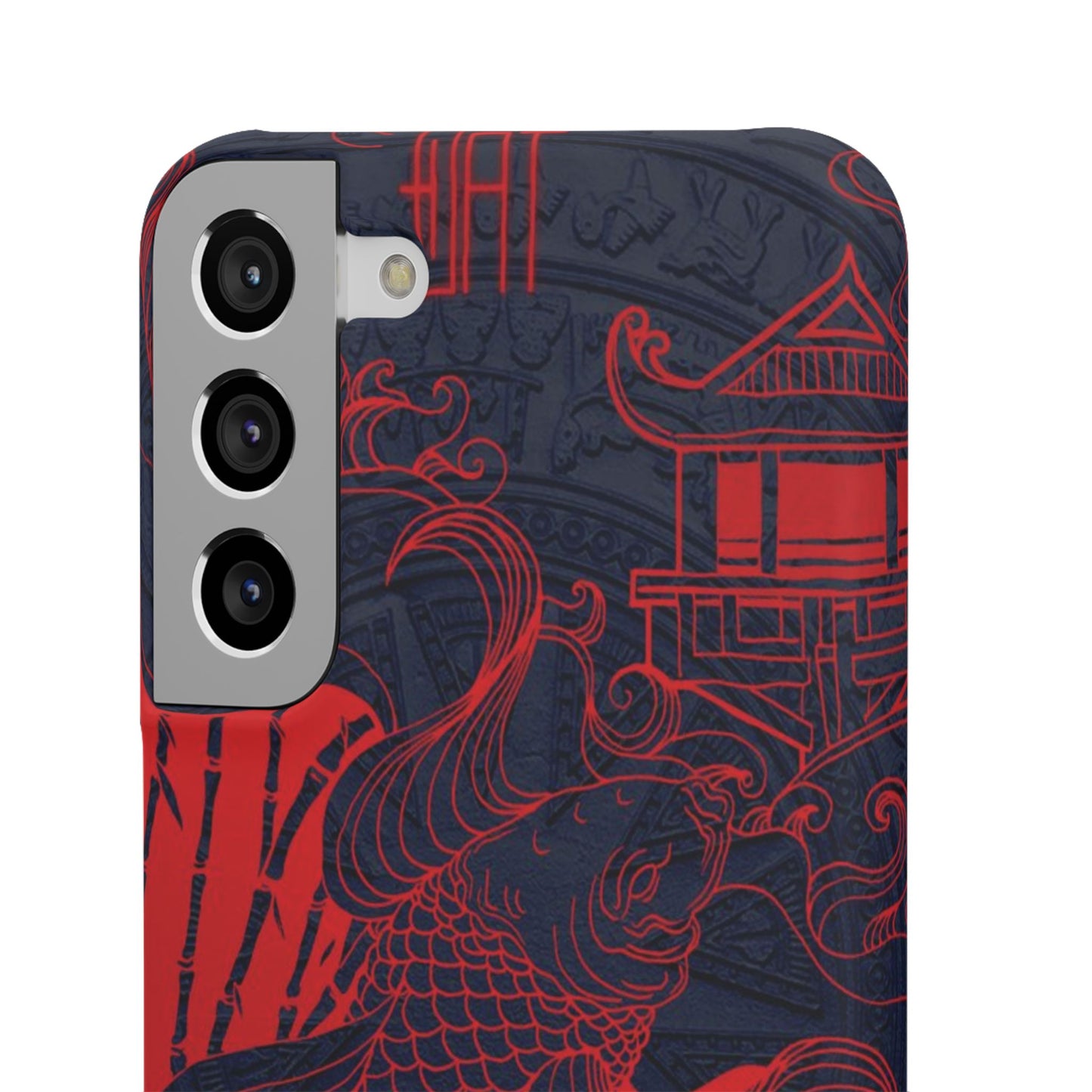 Crimson Koi Fish  – Luxury Phone Case