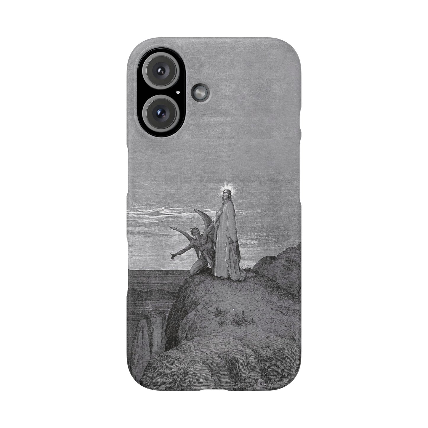 Original Temptation Of Christ Phone Case