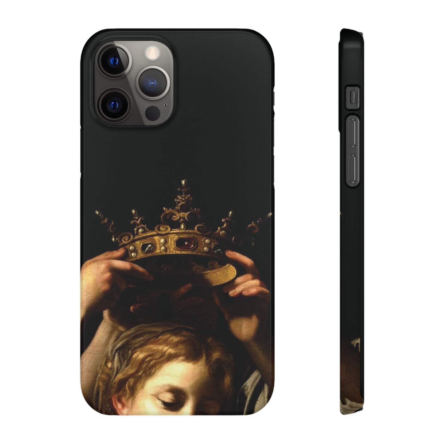 Crown by Bartolomeo Cavarozzi 1620 iPhone Case Renaissance Queen Aesthetic