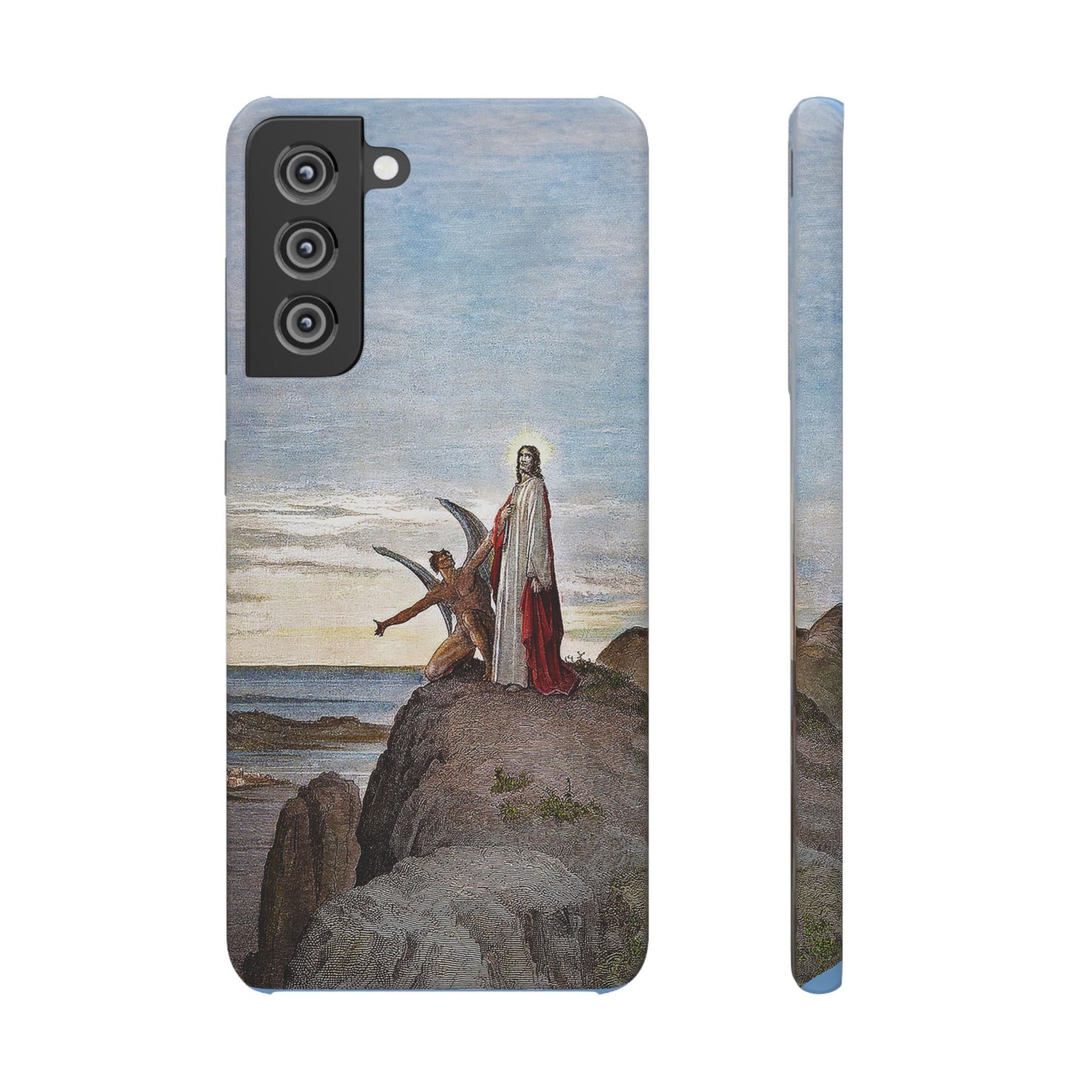 Temptation Of Christ Phone Case