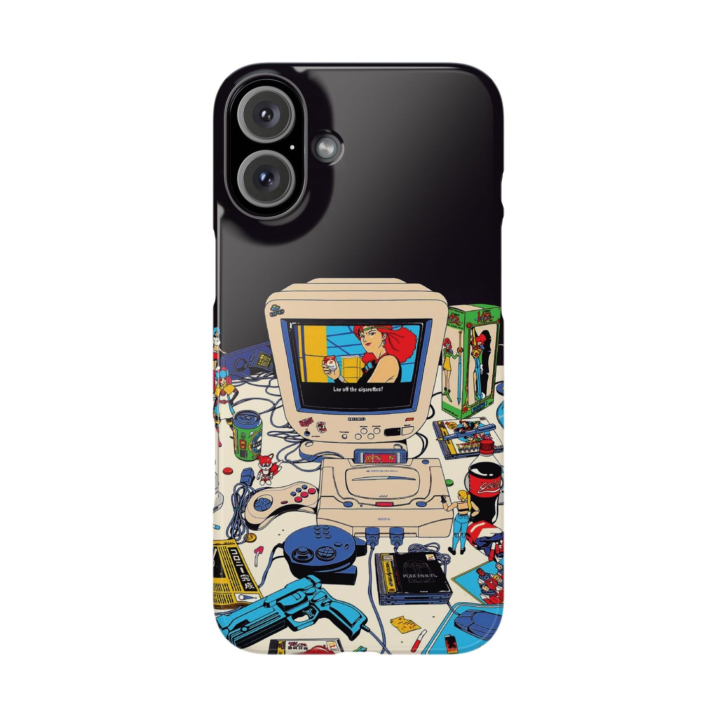 Sega Consoles Illustrated Case Design