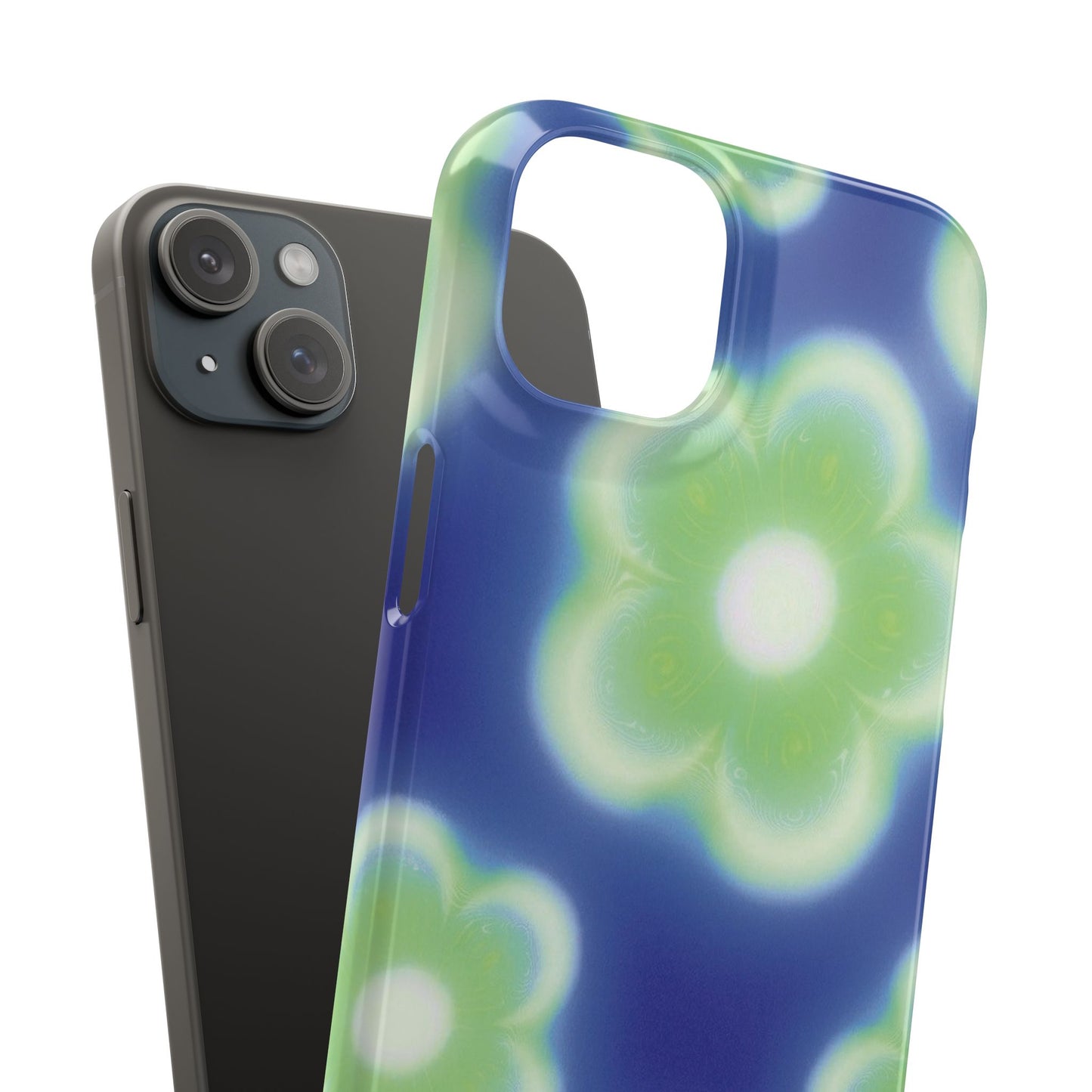 NEON FLOWER PHONE CASE