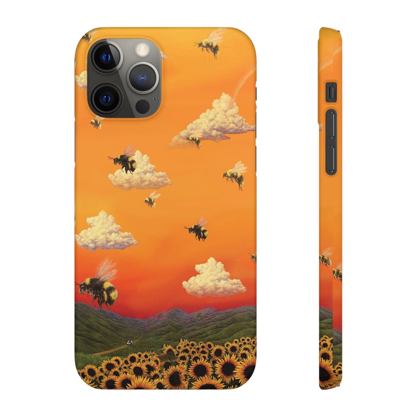 BEES IN THE SKY PHONE CASE DESIGN