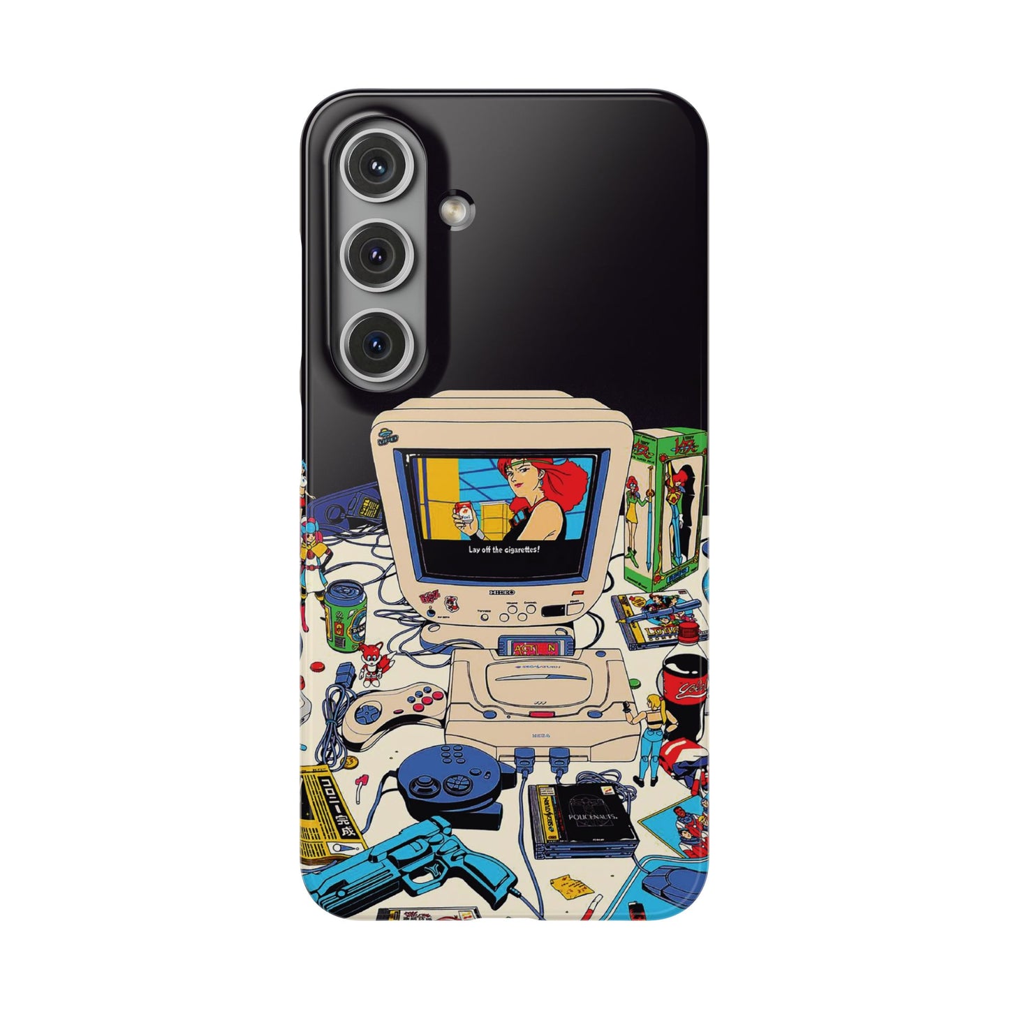 Sega Consoles Illustrated Case Design