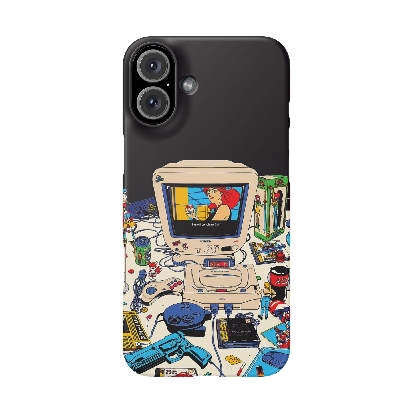 Sega Consoles Illustrated Case Design