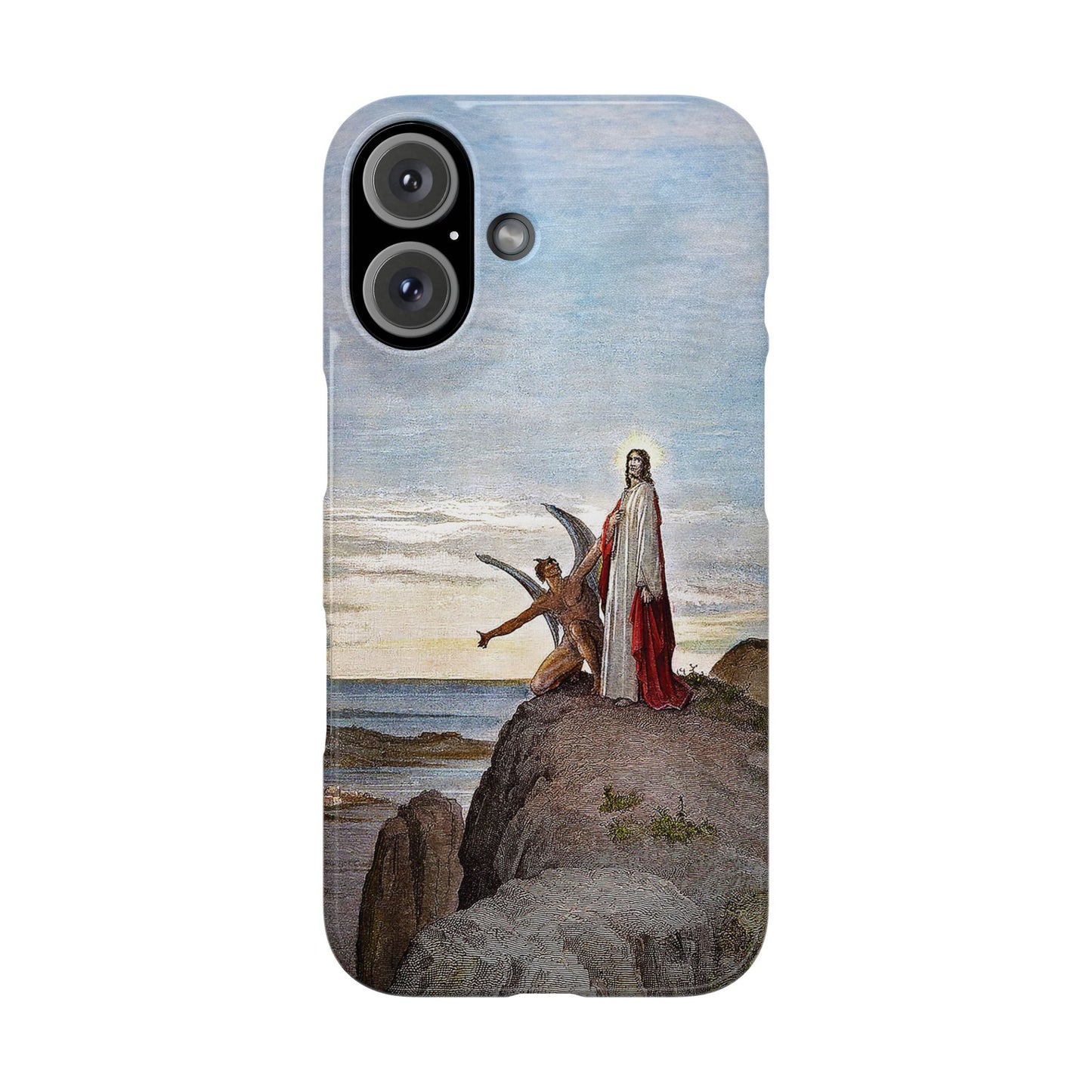 Temptation Of Christ Phone Case