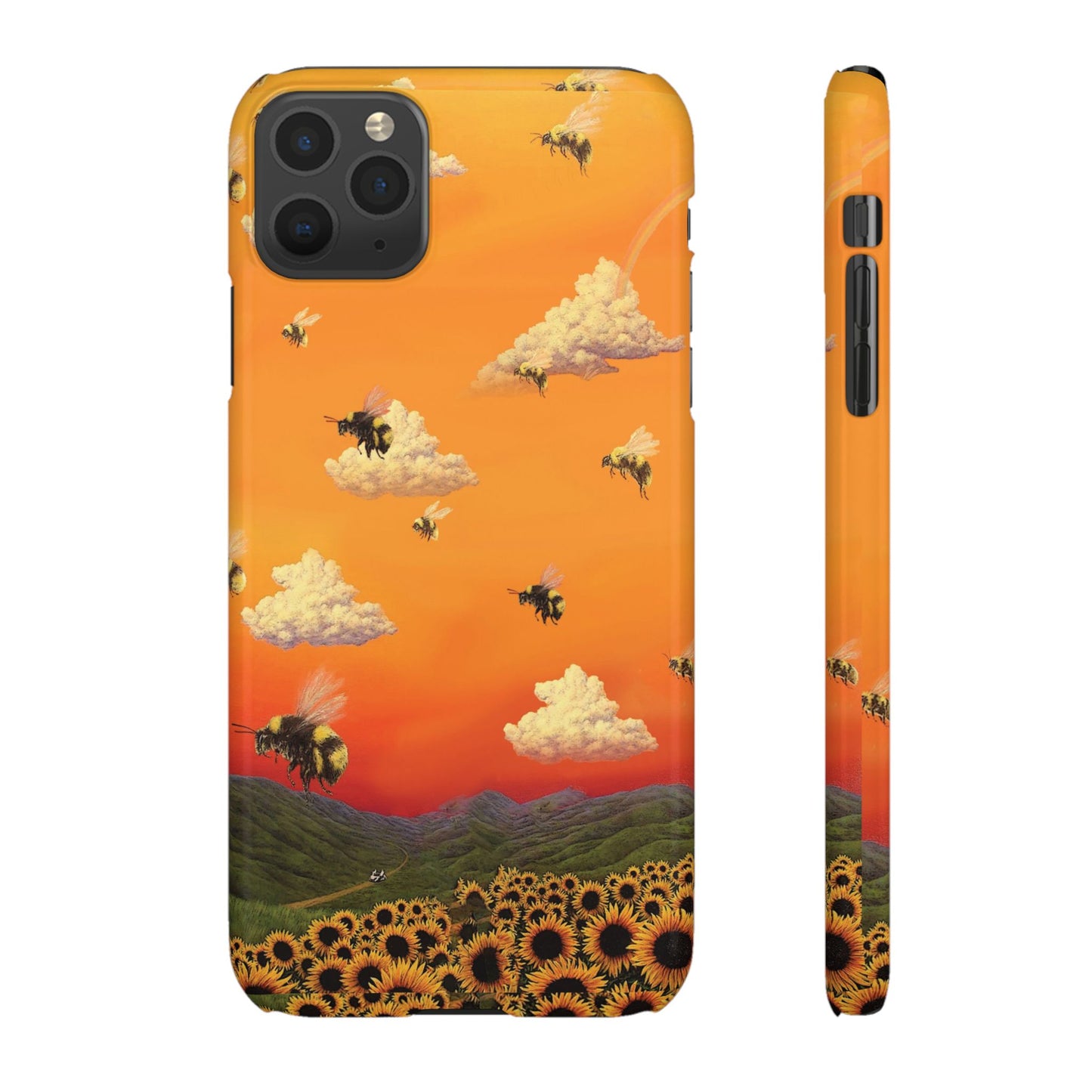 BEES IN THE SKY PHONE CASE DESIGN