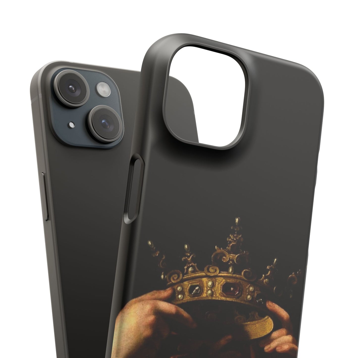 Crown by Bartolomeo Cavarozzi 1620 iPhone Case Renaissance Queen Aesthetic