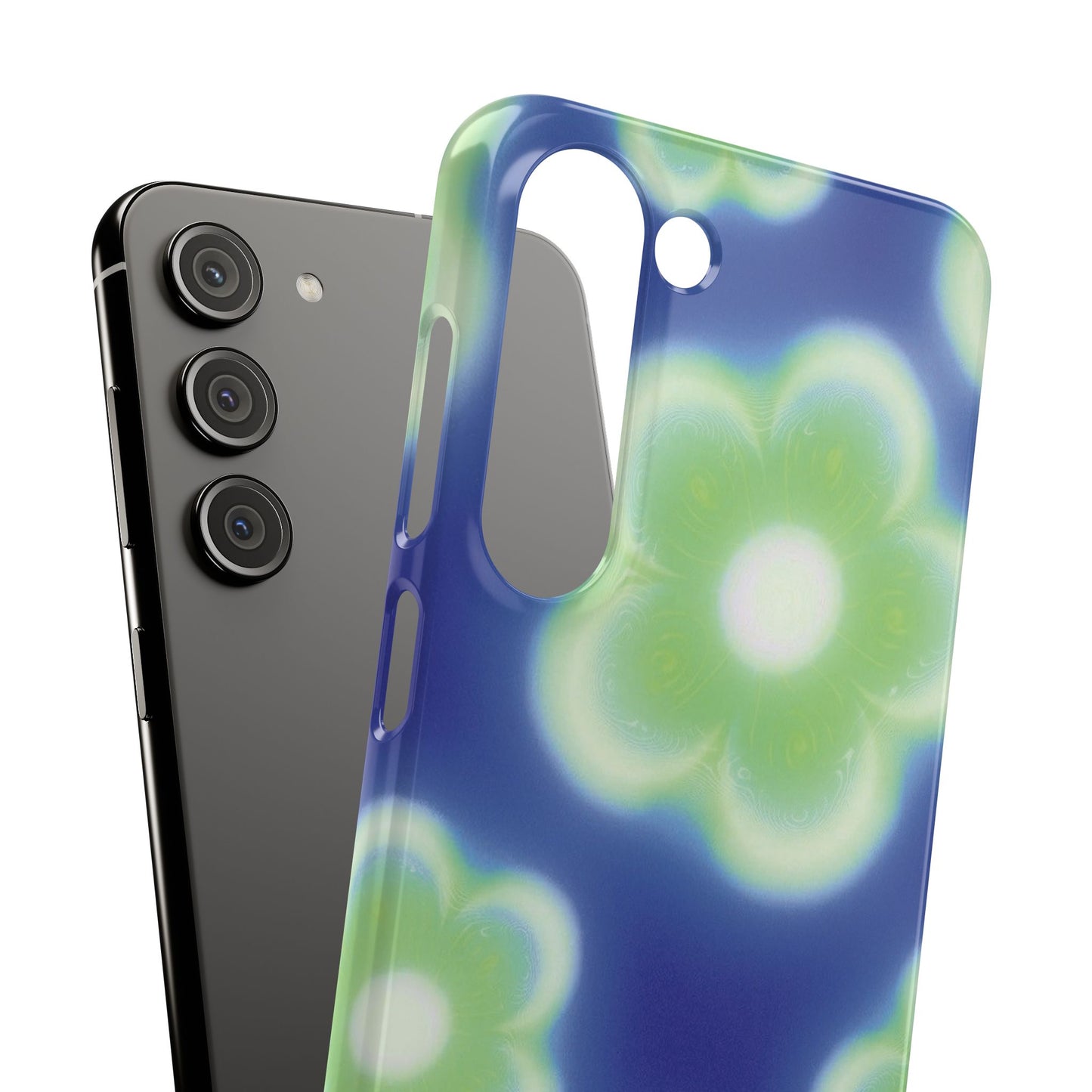 NEON FLOWER PHONE CASE