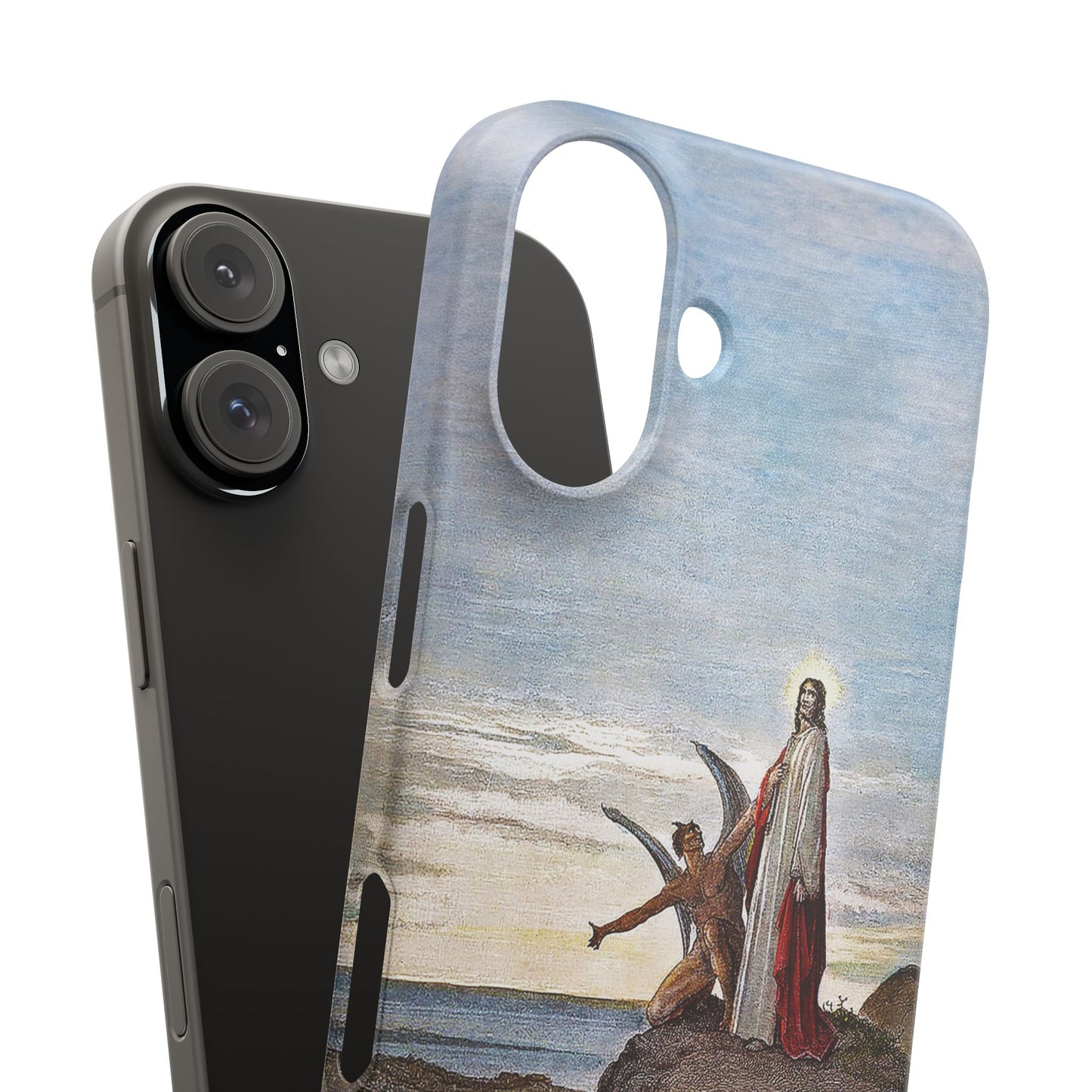 Temptation Of Christ Phone Case