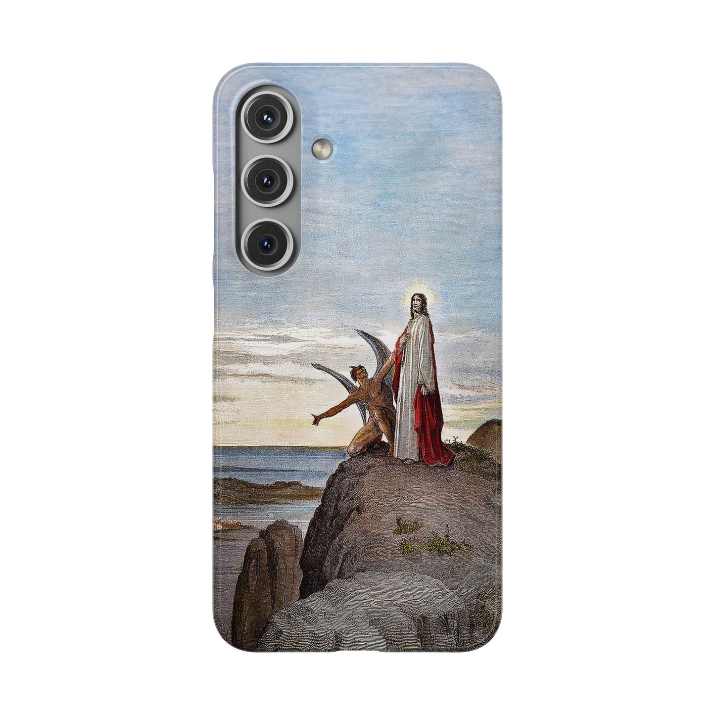 Temptation Of Christ Phone Case