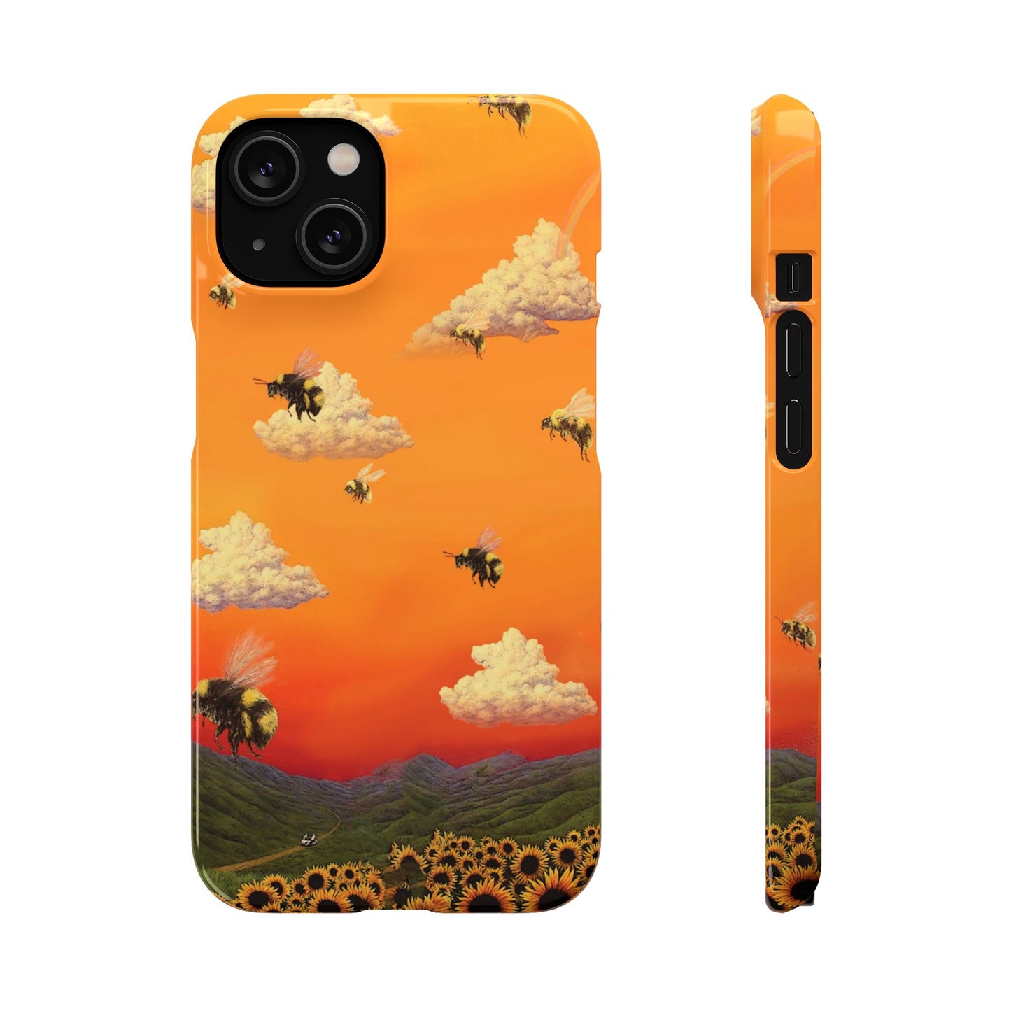 BEES IN THE SKY PHONE CASE DESIGN