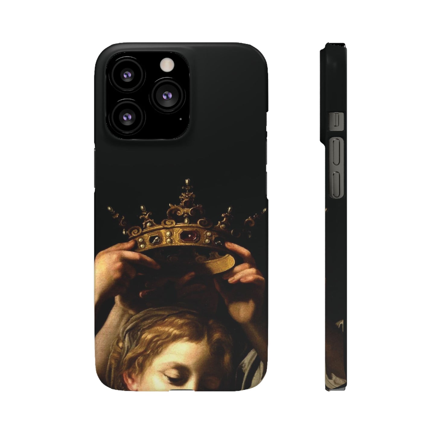 Crown by Bartolomeo Cavarozzi 1620 iPhone Case Renaissance Queen Aesthetic