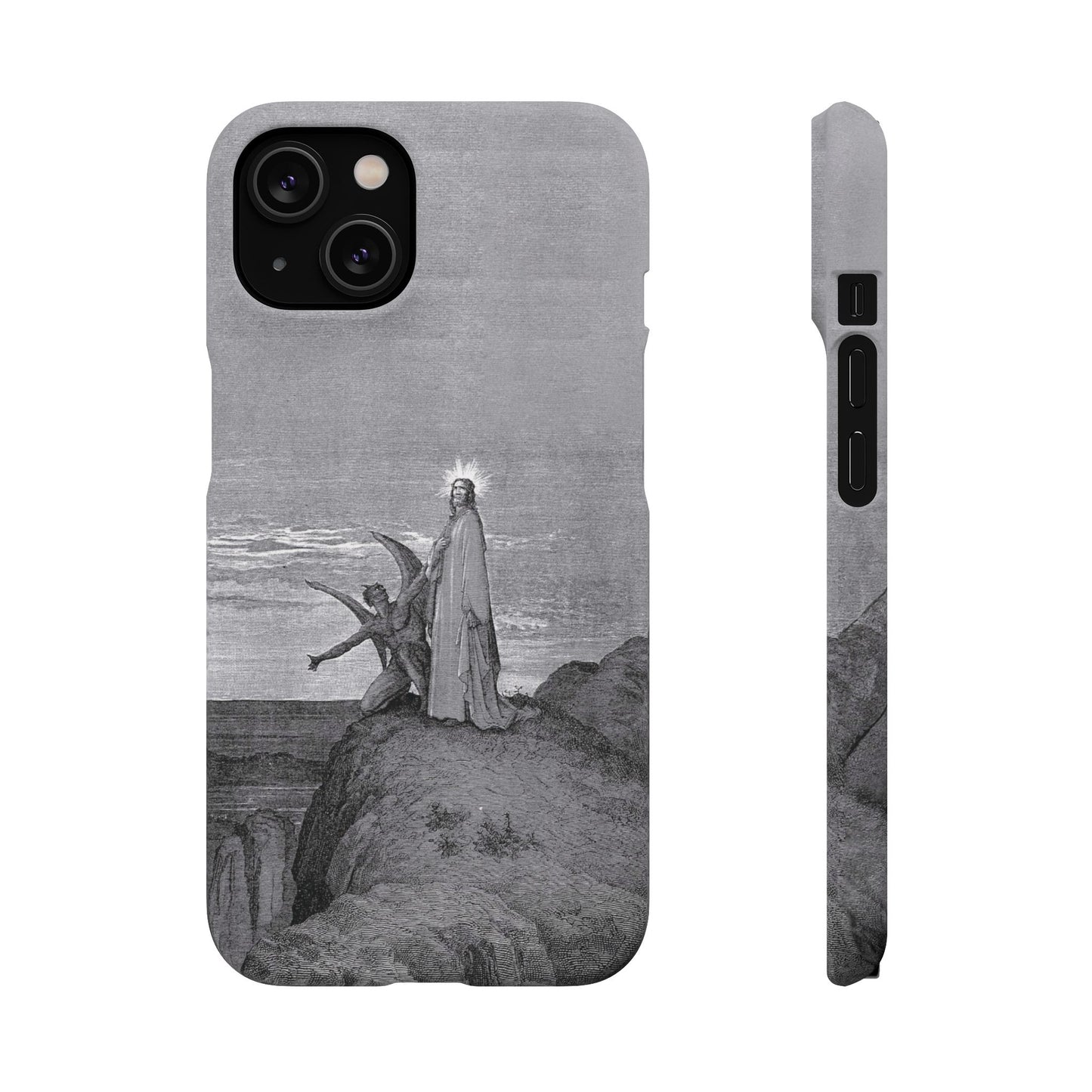 Original Temptation Of Christ Phone Case