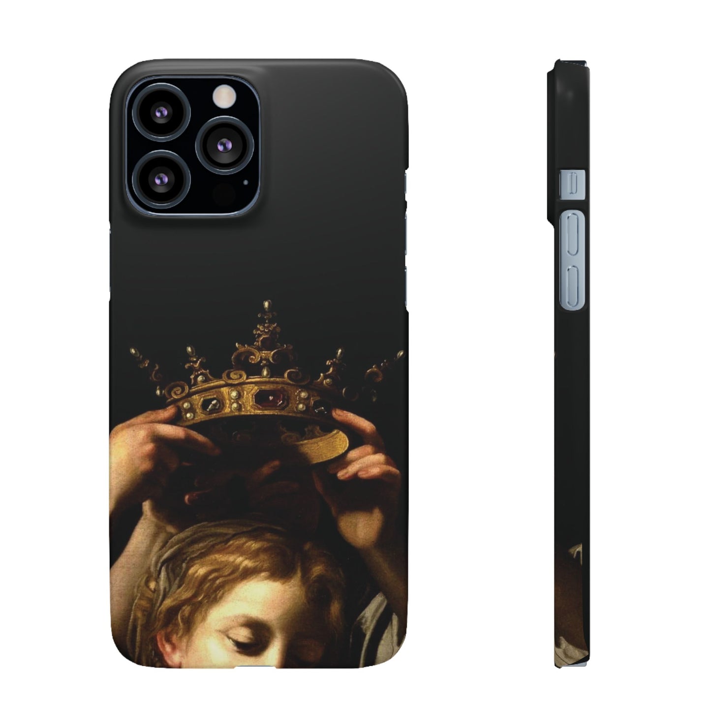 Crown by Bartolomeo Cavarozzi 1620 iPhone Case Renaissance Queen Aesthetic