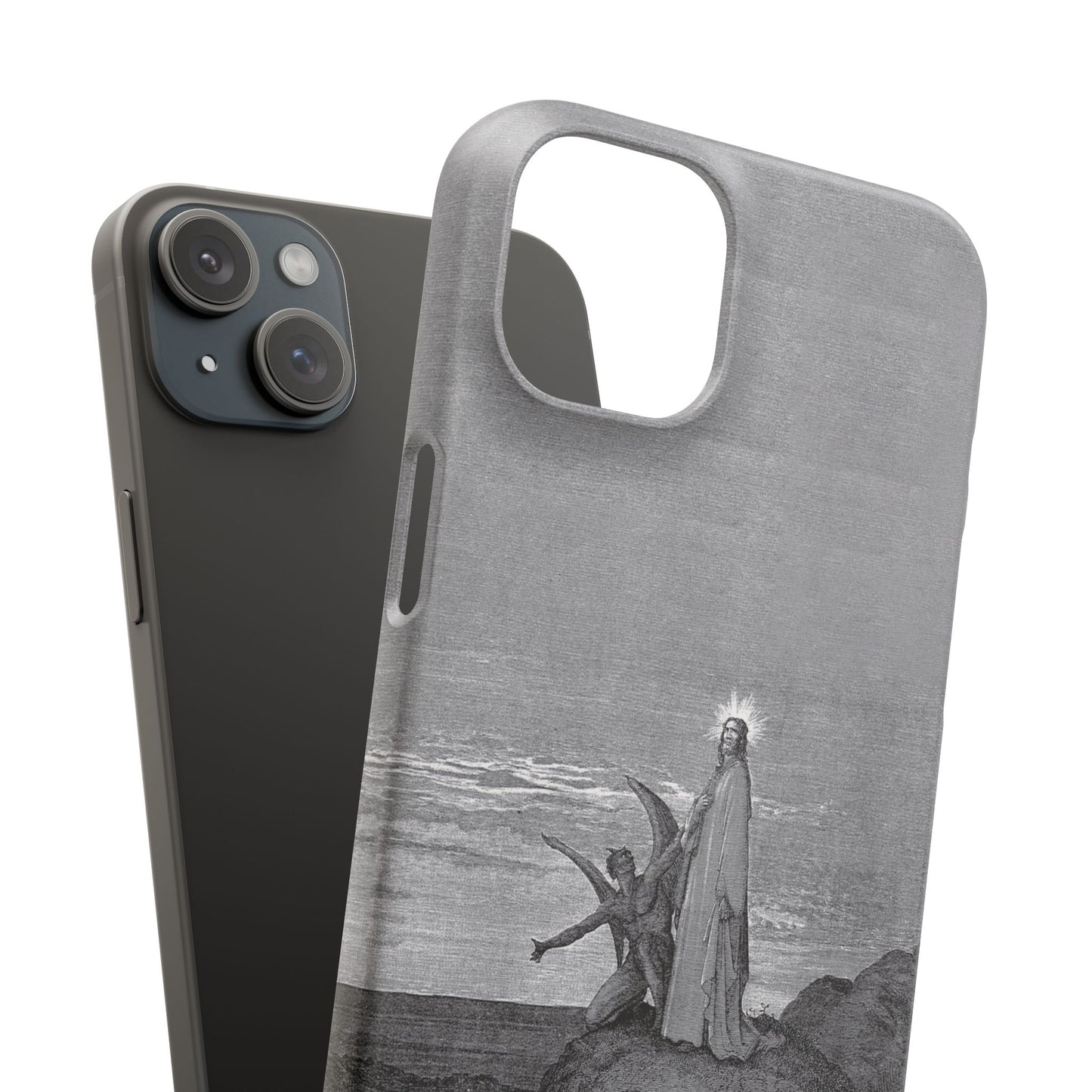 Original Temptation Of Christ Phone Case