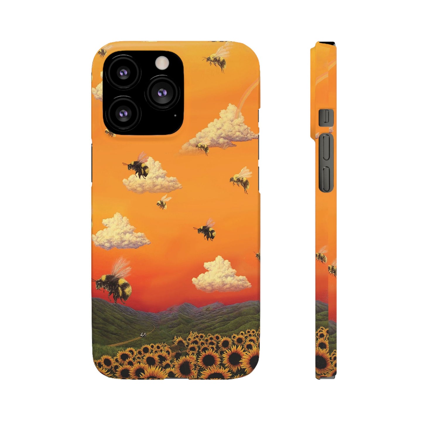 BEES IN THE SKY PHONE CASE DESIGN