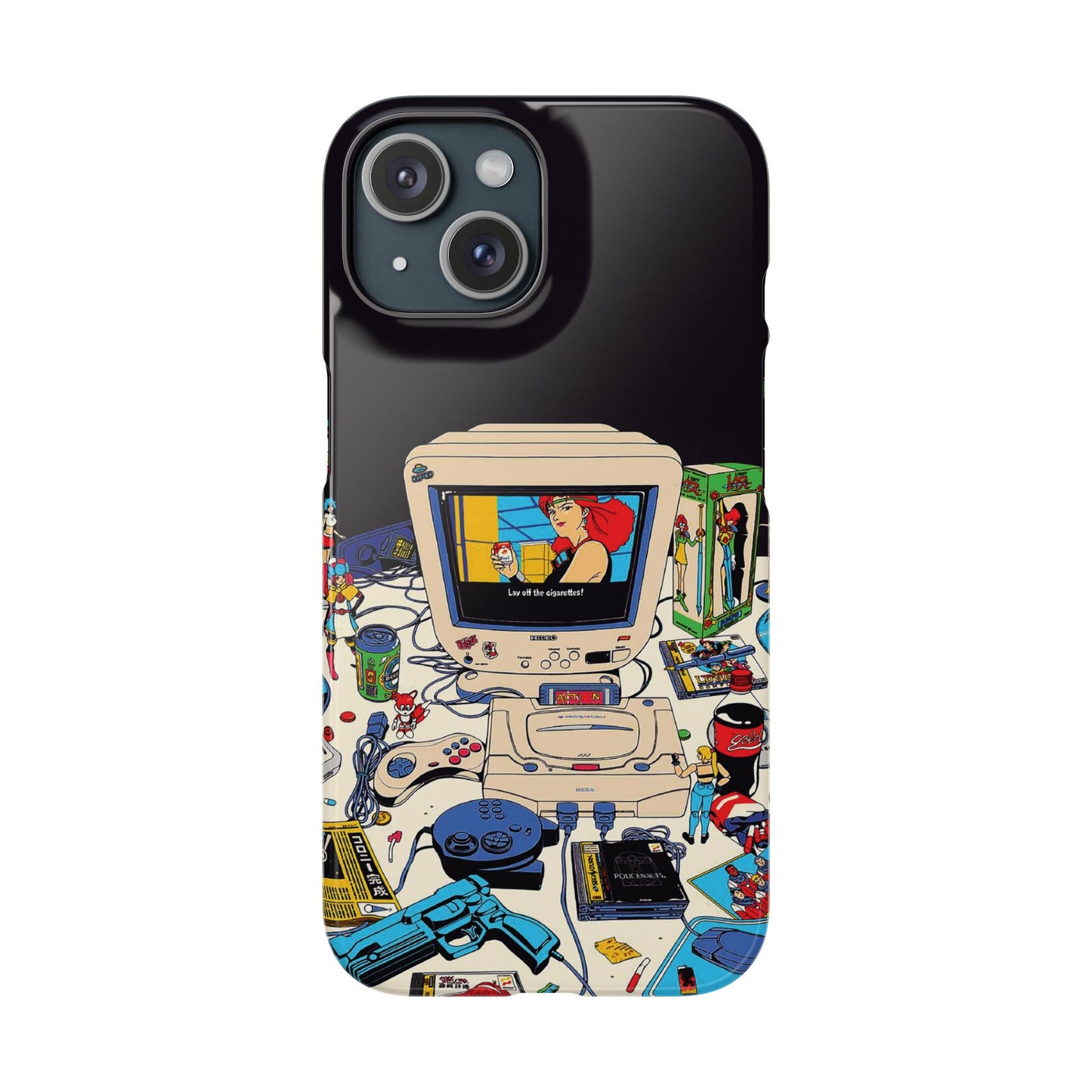 Sega Consoles Illustrated Case Design