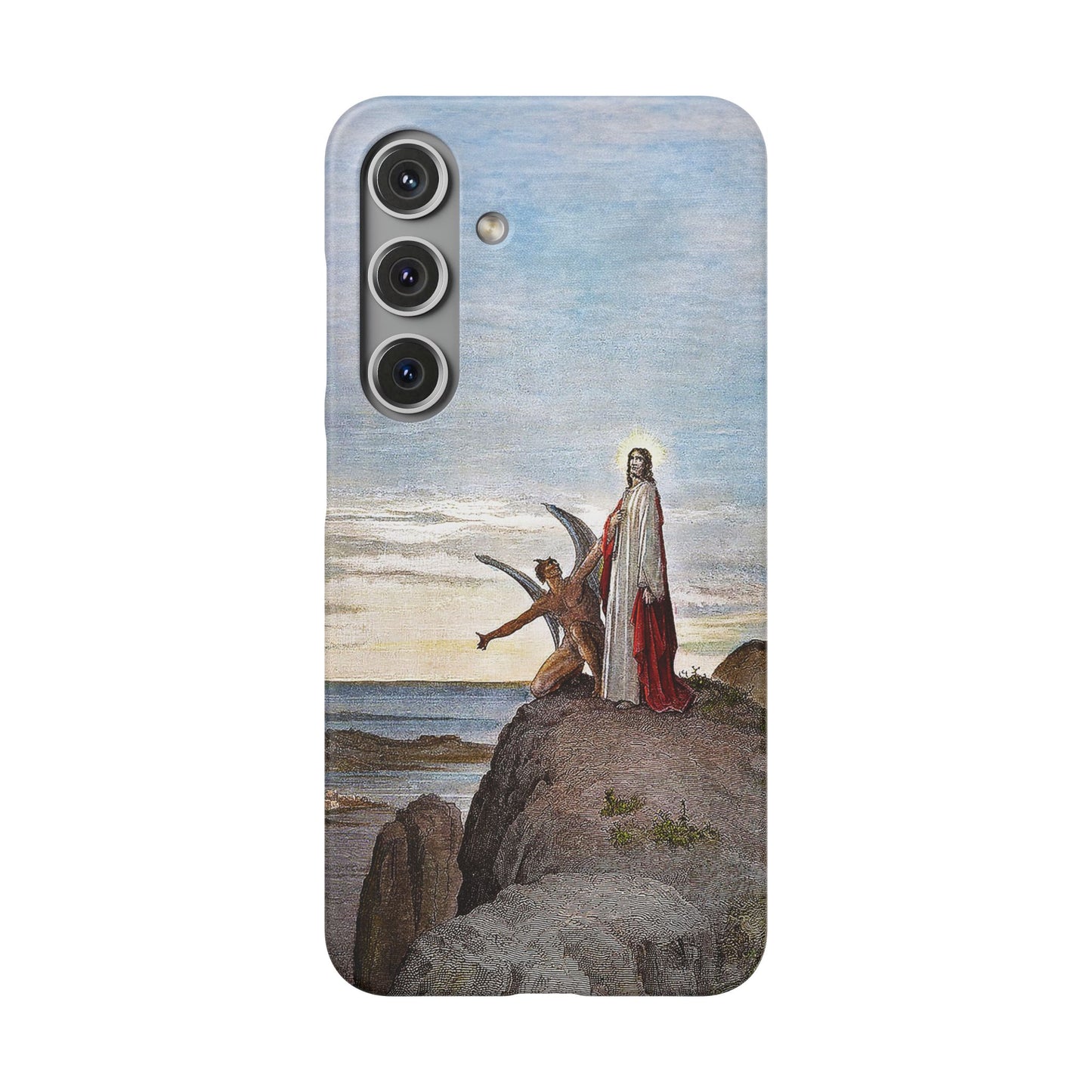 Temptation Of Christ Phone Case