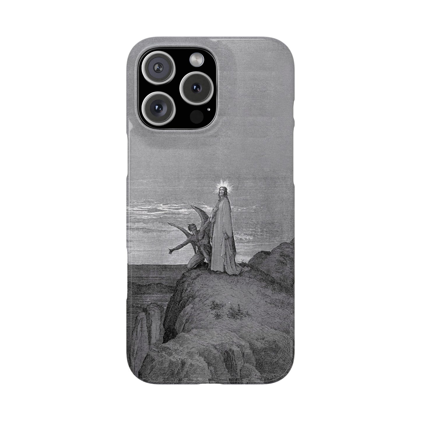 Original Temptation Of Christ Phone Case