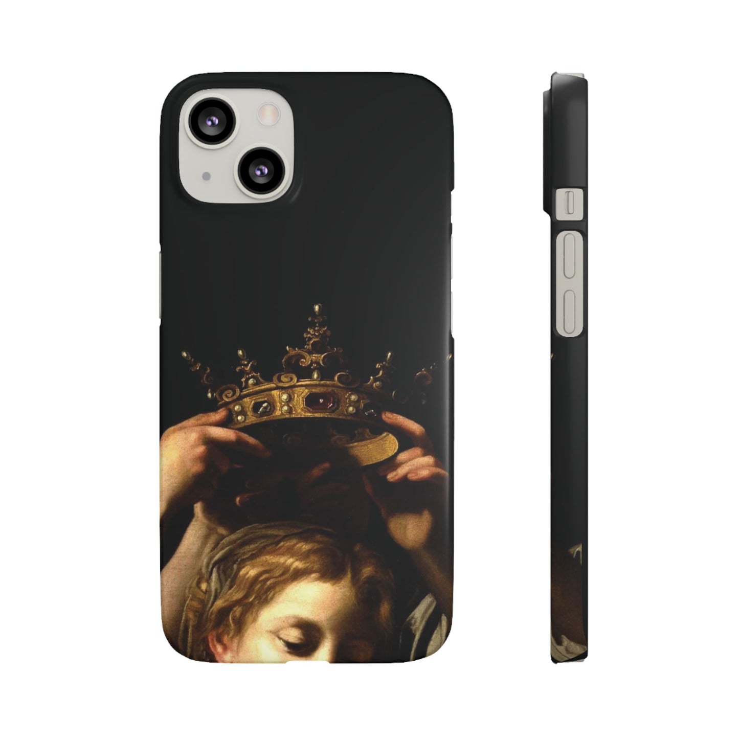 Crown by Bartolomeo Cavarozzi 1620 iPhone Case Renaissance Queen Aesthetic