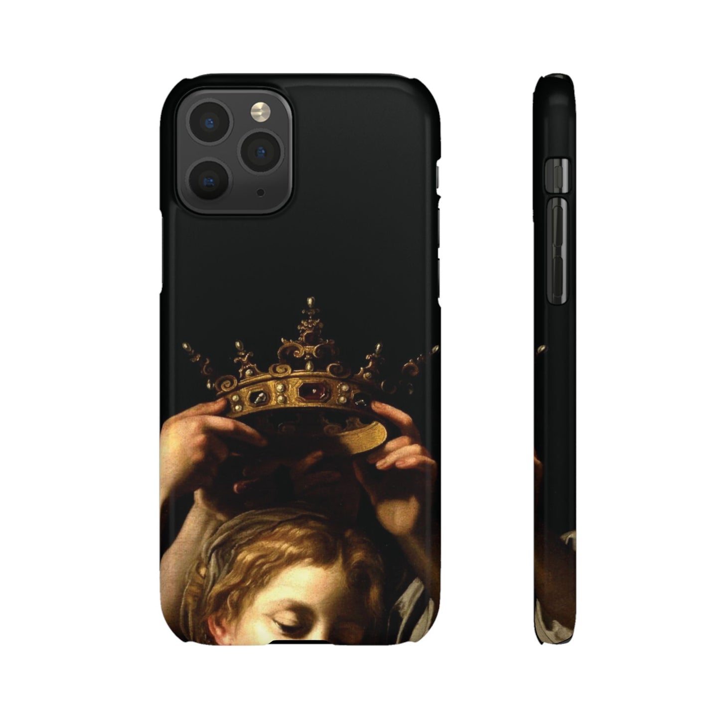 Crown by Bartolomeo Cavarozzi 1620 iPhone Case Renaissance Queen Aesthetic