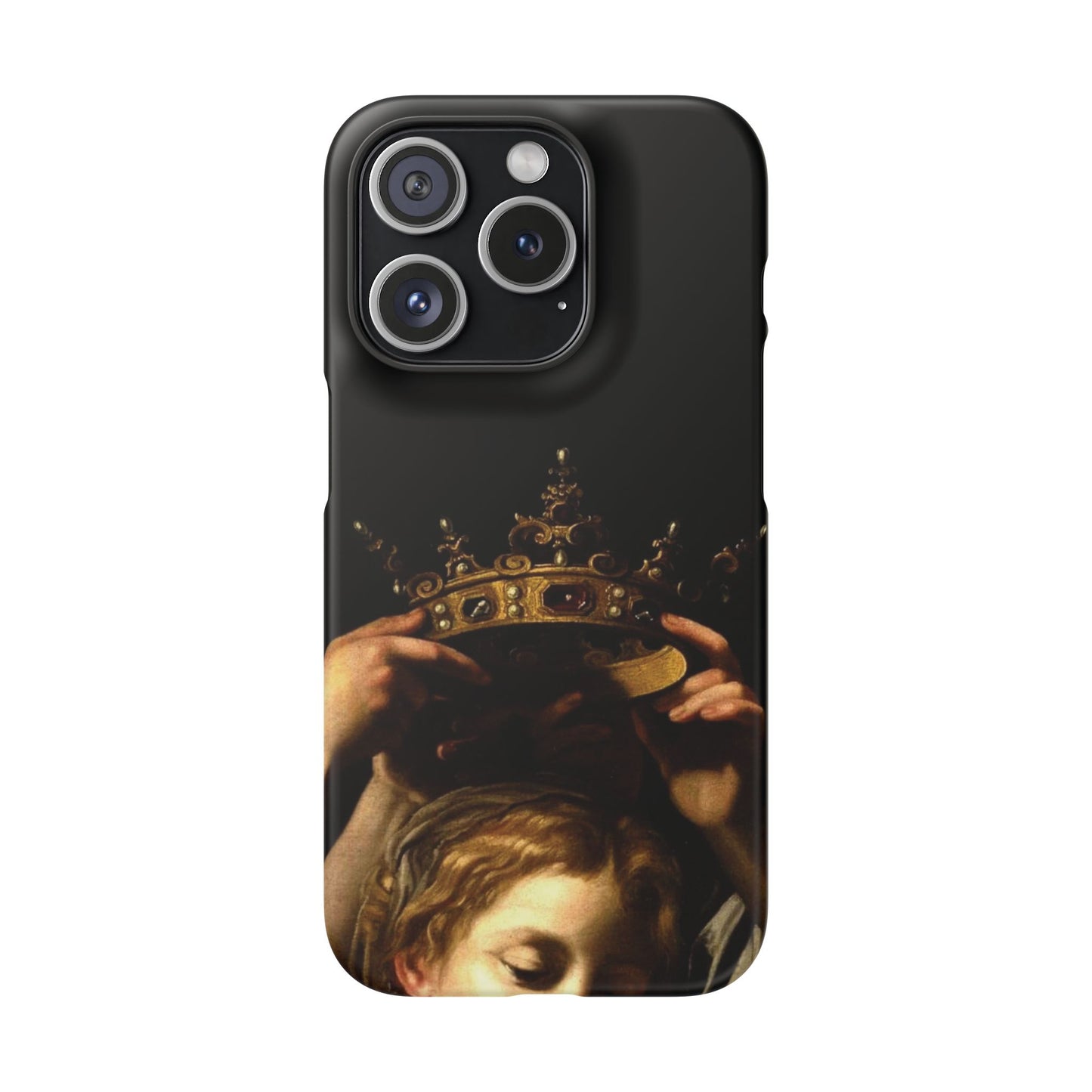 Crown by Bartolomeo Cavarozzi 1620 iPhone Case Renaissance Queen Aesthetic