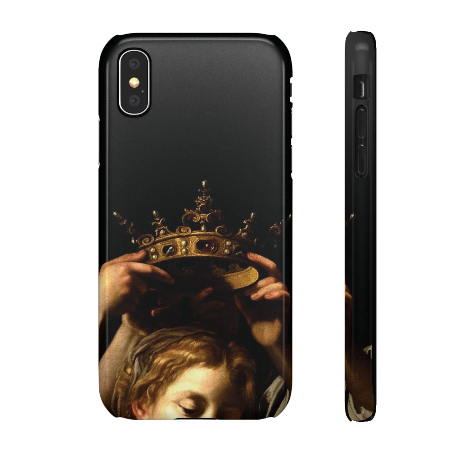Crown by Bartolomeo Cavarozzi 1620 iPhone Case Renaissance Queen Aesthetic